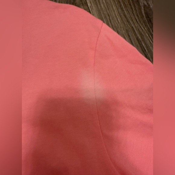Armani Exchange Men’s Pink Logo T Shirt Size S - Picture 4 of 5